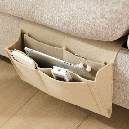 Bedroom Versatile Storage Bag | Stylish Sofa Organizer