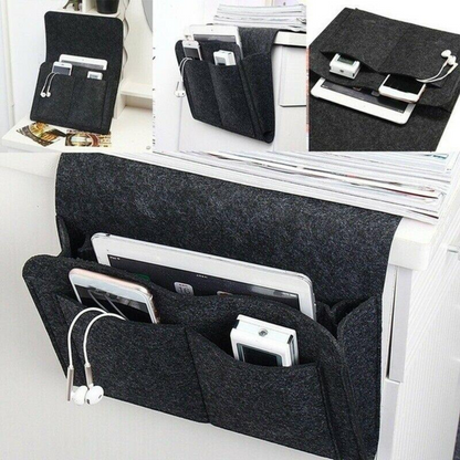 Bedroom Versatile Storage Bag | Stylish Sofa Organizer
